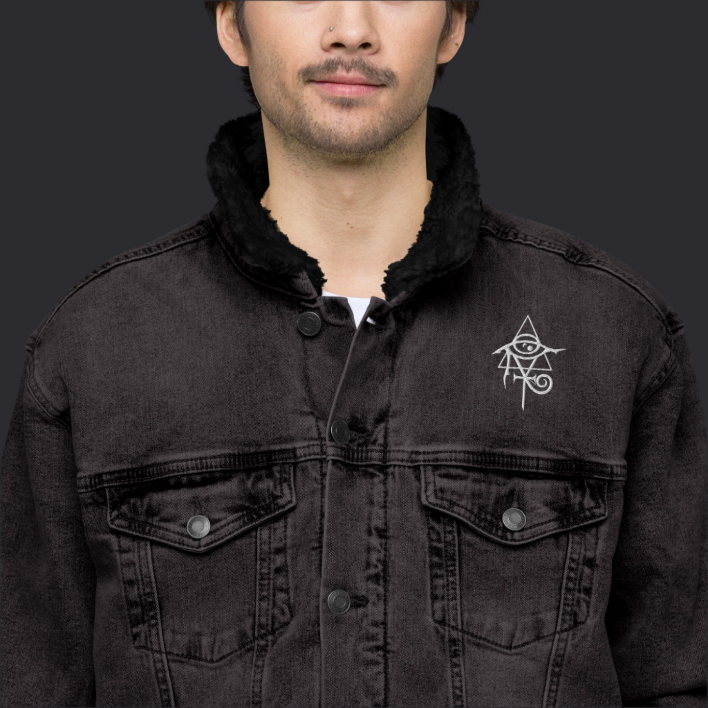 Team Denim Sherpa Jacket